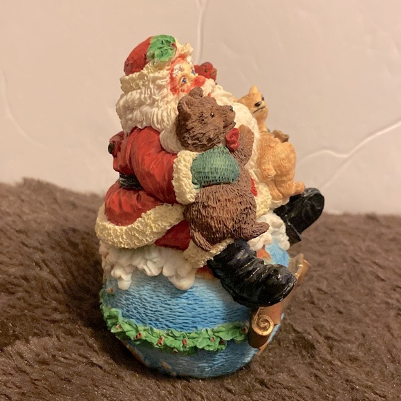 1994 Santa Go Round by possible dreams Santa save the animals on earth sz4” - Picture 5 of 7